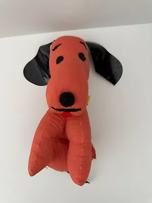 Vintage 1960’s Peanuts Snoopy Plush Dog Toy 11 Inches Tall Made In South Korea • $19.99