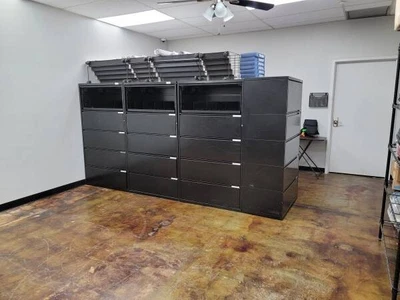 $200 • Buy Herman Miller / Meridian 36  5 Drawer Lateral Filing Cabinets