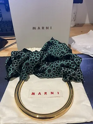 Marni Statement Collar And Silk Scarf Jewellery • $310.84