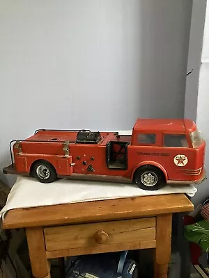 Vintage Texaco Fire Engine Buddy L Corp Chief 1960’s Truck Read • $30