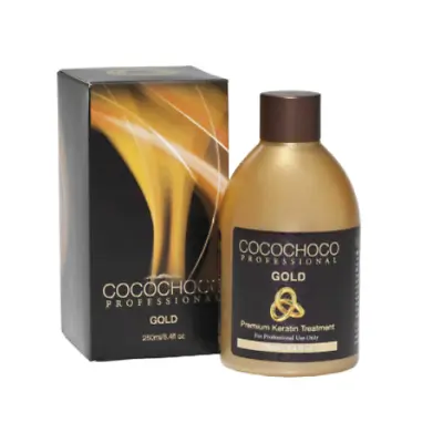 COCOCHOCO Gold Keratin Hair Straightening Treatment 8.4oz - With 24k Liquid Gold • $33