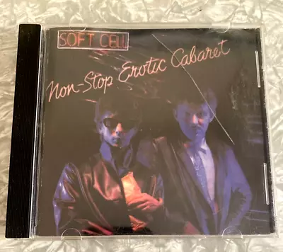 Soft Cell Non-Stop Erotic Cabaret CD Marc Almond W/ Bonus Tracks *Scratches* • $15.89