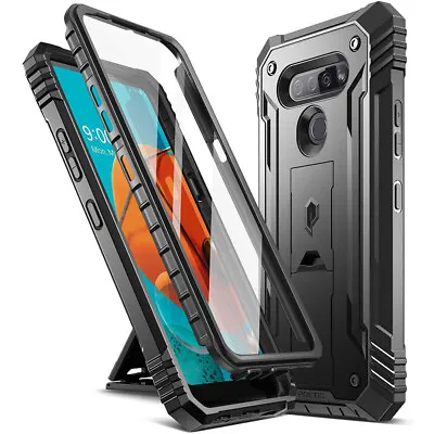 For LG Stylo 6 5 Case Full-body Rugged Shockproof Protective Cover Black • $10.99