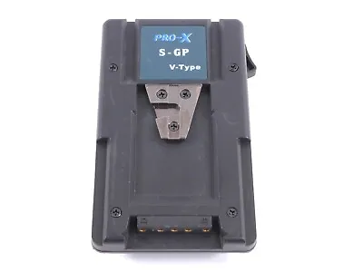 Pro-X S-GP-A V-Mount To Anton Bauer Gold Mount Battery Adapter Plate Power Tap • $75