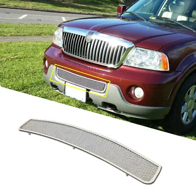 Fits 2003-2004 Lincoln Navigator SS Chrome Mesh Grille Lower Bumper Grill Insert • $90.99