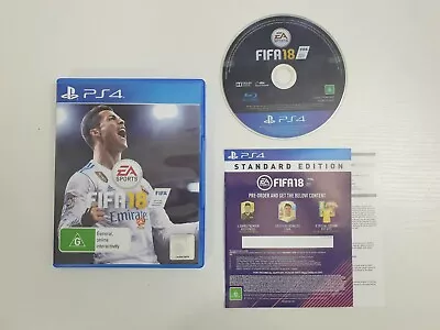 FIFA 18 Sony PS4 Game • $8.50