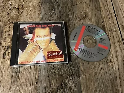 Adam And The Ants  -  Kings Of The Wild Frontier  -  12 Track Cd Album On Rewind • £5