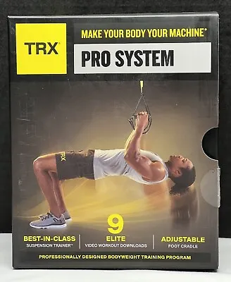 TRX - PRO SYSTEM Suspension Trainer Home Gym Workout Equipment Resistance Straps • $109.99