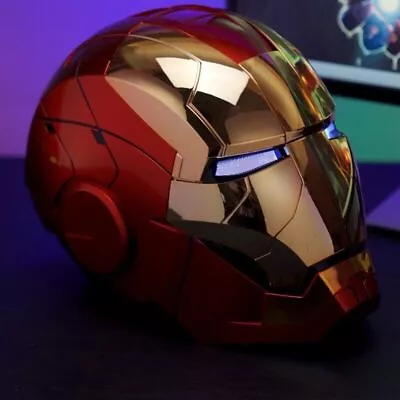 1:1 Iron Man MK5 Jarvis Deformable Voice Control Wearable Helmet Electroplated • $180.80