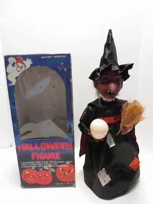 Witch Motion-ette Animated Figure 17  W/ Box Halloween (Working) • $12.98