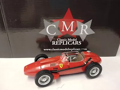 CMR Ferrari Dino 246 F1 Plain Edition Press Version Red 1958 1/18 CMR163 • £66.36