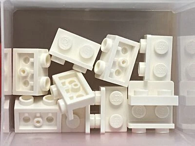 $6.95 • Buy LEGO Parts - White Bracket 1 X 2 1 X 2 Inverted - No 99780 - QTY 10