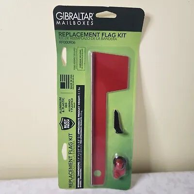 Gibraltar Mailboxes Replacement Mailbox Flag Kit Red #RF000R06 NEW =L • $10.79