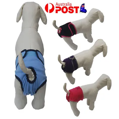 $13.36 • Buy Male / Female Dog Puppy Nappy Diapers Belly Wrap Band Sanitary Pants Underpants