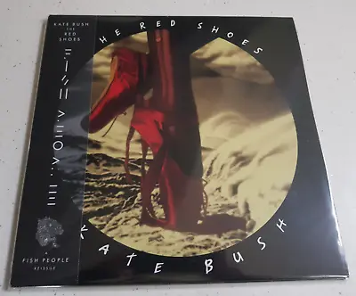 Kate Bush   - The Red Shoes   - Exclusive Indie Edition  12   Red/ Black  Vinyl • £48.99