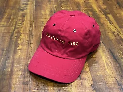 Rare Reign Of Fire 2002 VFX Crew Movie Cap Adjustable Strapback Dad Hat • $18.99