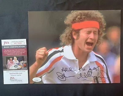 $89.99 • Buy JOHN MCENROE Autographed 8x10 W/JSA AUTHENTICATION