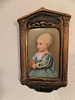 Vintage Anthony Van Dyck “Baby Stuart” Gold Italian Gilt • $29.50