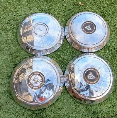 4 Hg Ht Hk Holden Kingswood Premier Brougham Chrome Hub Caps Hubcaps Belmont • $80