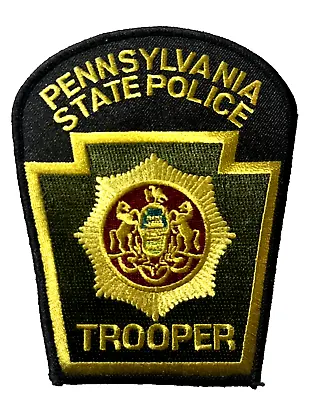 Pennsylvania State Police Trooper Patch (pd1) Green Shoulder Insignia • $11