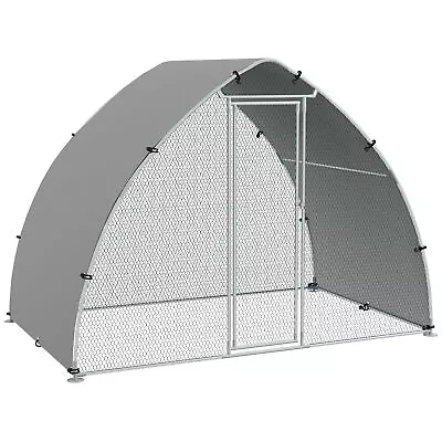 PawHut Walk-In Chicken Run With Cover For 4-6 Chickens 3 X 1.9 X 2.2m • £134.99