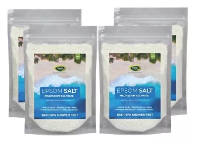 Thanjai Natural 4kg Epsom Salt (Grade A85236 - Magnesium Sulphate) (MgSO4.7H2O) • $125.47
