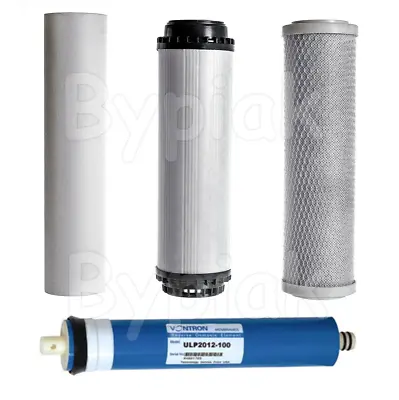 £27.90 • Buy 4 Stage Reverse Osmosis RO Unit Complete Filters Replacement 75 GPD