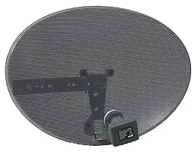 Zone 1 60cm Satellite Dish MK4 And 4 Way Quad LNB For Sky + HD / Freesat • £42.49