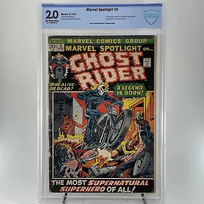 Marvel Spotlight #5 CBCS 2.0 (1972) 1st Appearance Ghost Rider! Not CGC • $795