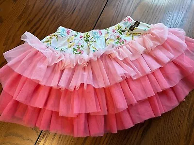 Matilda Jane Exclusive Popsicle Tutu Skirt Girls 4 • $18