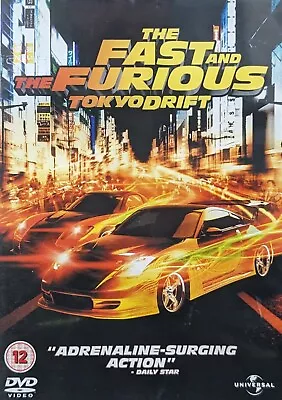 The Fast And The Furious - Tokyo Drift (DVD 2006) Disc & Artwork Only • £2
