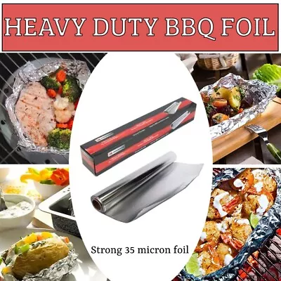 30 Meter Heavy Duty Non-Stick BBQ Foil Strong High Quality Quick & Easy Clean Up • $28.99