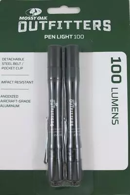 Mossy Oak Outfitters 100 Lumen Pen Light - 2-Pack • $14.95