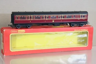 TRIANG HORNBY R747 R748 LMS MAROON MAINLINE COMPOSITE BRAKE COACH 2640 BOXED Ob • £17.50