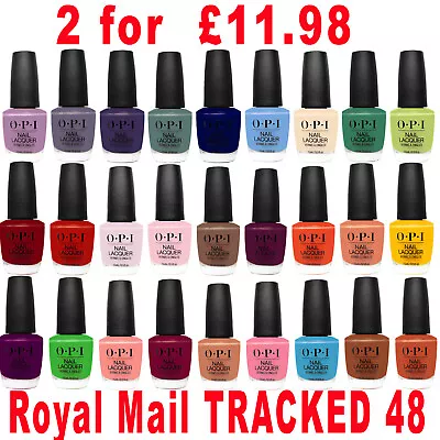 £7.99 • Buy Opi Nail Varnish / Polish Lacquer 15 Ml  Collection
