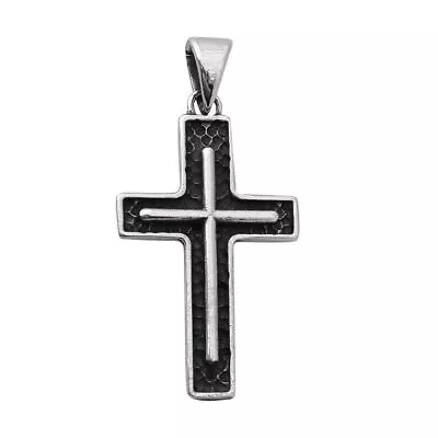 925 Silver Cross Pendant Womens Mens Jewelry Christian Religion Worship • $37.80