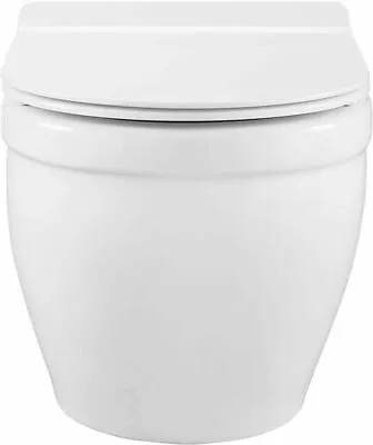 Swiss Madison Ivy Wall Hung Elongated Toilet Bowl*White*SM-WT450 • $148.32
