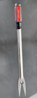 Craftsman BBQ Fork With Screwdriver Tool Handle - Stainless Steel 41628 - 17.5  • $12