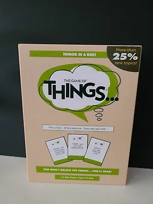 $14.95 • Buy The Game Of Things... New Edition With More Than 25% New Topics ~ Complete