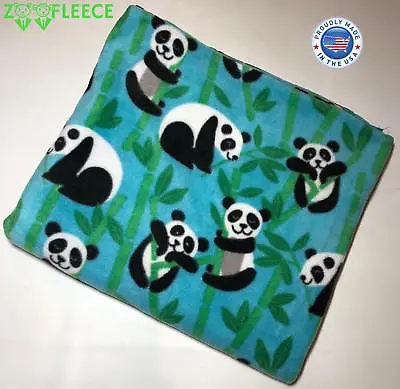 ZooFleece 55X60  Giant Panda Bear Bamboo Muncher Blanket Linen Throw Bedding  • $29.71