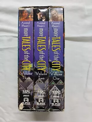 Armistead Maupin's More Tales Of The City VHS Three Volume Box Set 1999 USED  • $26.05