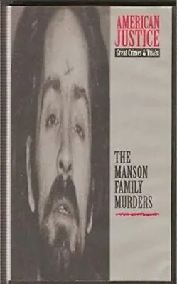 American Justice: Great Crimes & Trials: Manson Family Murders (A&E) VHS NEW • $39.99
