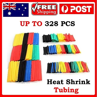 Heat Shrink Tubing Tube Assortment Wire Cable Insulation Shrinkage Sleeving Set • $11.49