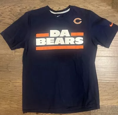 Nike NFL Chicago Bears Men's Blue Large Short Sleeve Da Bears Graphic T-Shirt • $12.99