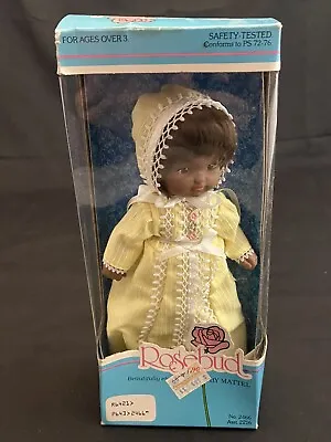 8” Vintage Mattel Rosebud 1976 “Stella” #2466 Brunette AA Doll • $40.45