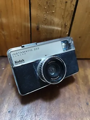Vintage 1970’s KODAK Instamatic Camera 233 - Reomar Lens  126 Film Camera VGC • £5