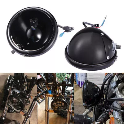 5.75  LED Headlight Housing Bucket For Yamaha Virago 250 750 535 1100 Vmax 1200 • $42.99