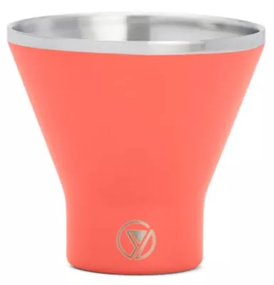 YDRINK Martini Tumbler 240ml Unbreakable Stemless Stainless Steel Gift Boxed • $19.95