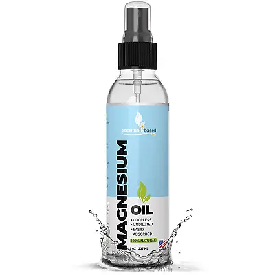 Magnesium Oil Spray - Large 8oz Size - Extra Strength - 100% Pure - NEW • $13.30