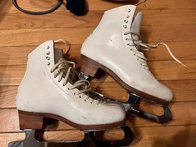 SP-Teri Women’s Skates 5-1/2A Sheffield MK Professional Steel Blades Size 9-1/4 • $85